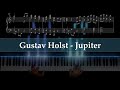 Gustav Holst - Jupiter (easy version - piano arrangement)