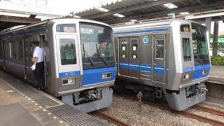 西武新宿線 2編成のみ　6000系(未更新車) 並び