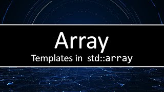 C++ Array - How std::array utilizes templates