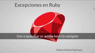 Curso de Ruby - 27 - Excepciones