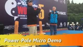 獨木舟自動下錨器示範 Power Pole Micro ancre demo