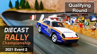 Diecast Rally Car Racing - Event 2 Qualifying pt. 1 - DRC Championship