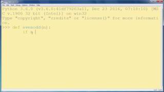 Python - Challenge 2 - Write a Function that Checks if a Number is Even or Odd