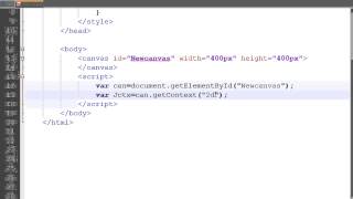 HTML5 Canvas tutorial 2 | Rectangles, internal CSS JavaScript