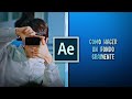 Como hacer un fondo para tus edits en after effects | ENGLISH CC