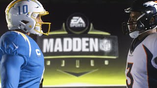 Madden NFL 24 - Denver Broncos Vs Los Angeles Chargers Simulation Week 14 All-Madden PS5 Gameplay
