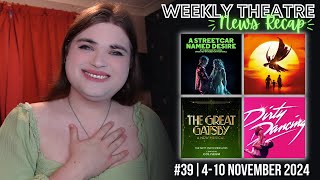 A Streetcar Named Desire, Miss Saigon UK Tour, Great Gatsby | Theatre News Recap