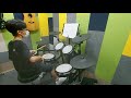 rubberband 百毒不侵 drum cover by paco