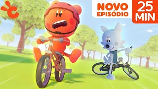 CUEIO LEARNS TO RIDE A BICYCLE WITHOUT TRAINING WHEELS !!! | New Episode | Cueio And Friends