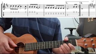 Winter Wonderland - Easy Beginner Ukulele Tab With Playthrough Tutorial Lesson