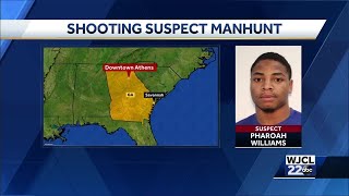 7 hurt in Athens shooting, suspect at large