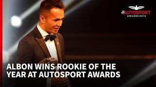 Alex Albon wins Rookie of the Year | Autosport Awards 2019