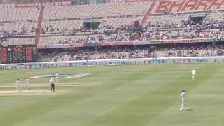 Roston Chase hits a six, IND vs WI at Hyderabad