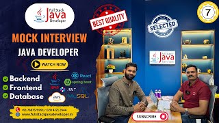 TCS 5 Years Experience Java Full Stack Mock Interview | Banking Domain | By Mr. Kiran Jadhav