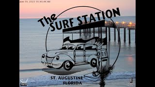 LIVE Surf Station St. Augustine Pier Cam
