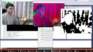 Object tracking with openCV, HSV and Camshift