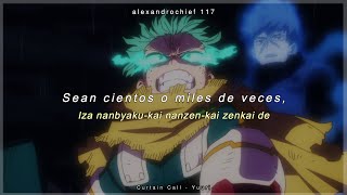 Boku no Hero Academia op 13 | AMV | Sub español | Curtain Call | Yuuri |