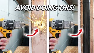 STOP Drilling And Nailing Blindly In Drywall And Studs! - Learn A Better And SAFER Way As A DIYer!