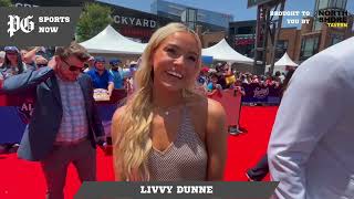 MLB All-Star game: LSU gymnast Livvy Dunne, Paul Skenes' girlfriend, is 'loving' Pirates, Pittsburgh