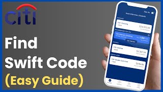 How to Find Swift Code of Citi Bank !