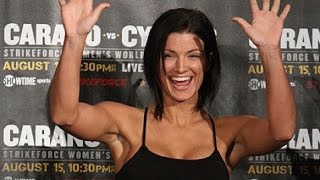 Dana Says Deal with Gina Carano Tantalizingly Close (UFC 177 scrum)
