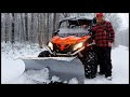 How to Plow Snow with a Side by Side | These Steps Will Help