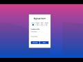 Animated Multi-Step Form with Progress Bar Using Pure HTML, CSS, & JavaScript