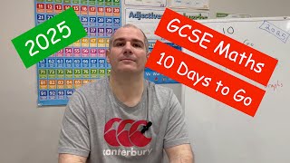 GCSE Maths 2025 Revision - 10 Days To Go - Corbettmaths