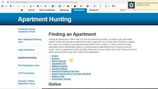 How to rent an apartment in NYC