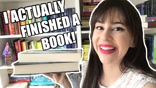 I finally finished a book! || Books with Emily Fox Reading Vlog