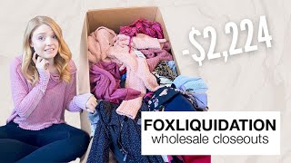 How Liquidation Works? MASSIVE Liquidation Pallet Unboxing | Fox Liquidation