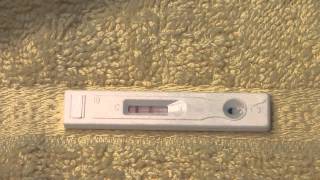 Live Pregnancy Test - POSITIVE! from a dollar store/99 Cents store brand