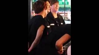 150519 JJCC at cafe 인사