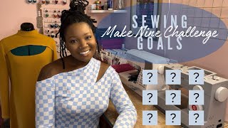 Friday Sews | My Sewing Goals and Make Nine Challenge for 2024