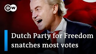 Populist Geert Wilders emerges as winner in the Dutch elections, might fall short of governing