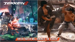 Tekken 8 vs Virtua Fighter : The Fight For Next Gen Supremacy | Virtua Fighter 6 Footage Gameplay.