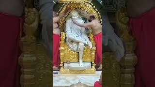 श्री साईबाबा मंगल स्नान😍#saibaba #therealsoulshirdisai#shirdi #shorts #short #omsairam#shirdisaibaba