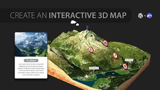 How to create and embed interactive 3D maps on your WordPress website