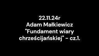 22.11.24r. Adam Małkiewicz 