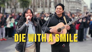 Filipino Duo SHOCKS London with THIS Street Performance | Die With A smile (Bruno Mars \u0026 Lady gaga)