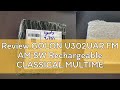 Review GOLON U302UAR FM AM SW Rechargeable CLASSICAL MULTIMEDIA Antique Vintage Retro RADIO USB MP3