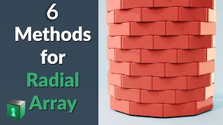 Blender Secrets - Every Circular Array or Radial Array method