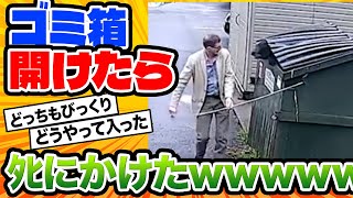 【2ch動物スレ】おじさん、ゴミ箱を開けたら謎の生物と遭遇し●亡wwwwww