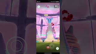 【想定より楽?】②《Short\u0026BGM無版》ポケモンGOに初登場したキョダイマックスラプラスのマックスバトルデイにてそれなりの対策チームで倒して捕獲する映像(Pokemon GO)