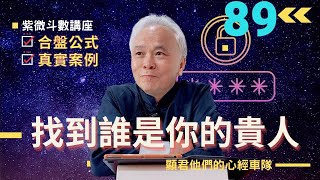 【紫微斗數】『合盤』找到誰是你的貴人！拿起你身邊親朋好友的命盤，合盤公式解析；看看他是不是你的貴人與利弊得失！｜EP.89－顯君他們的心經車隊【CC字幕】