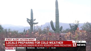 Southern Arizona residents preparing for cold weather