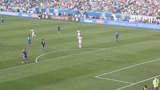Chelsea vs PSG action International Guinness Cup Charlotte, NC 7-25-15