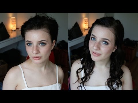 How to: Clip in Hair Extensions in VERY Short Hair How to: Clip in Hair Extensions in VERY Short Hair