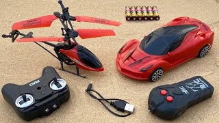 RC Richarbul HALICOPTARE UNBOXING Remote Control Car's Unboxing RC 3D lihght Car's Raching