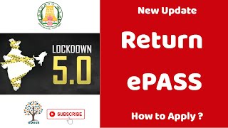 How to Apply Return ePass ? | New Update | Lock Down 5.0